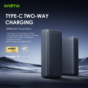 Powerbank Oraimo 20 000 mAh